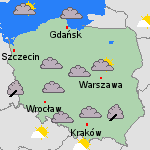 pogoda bieżąca Polska